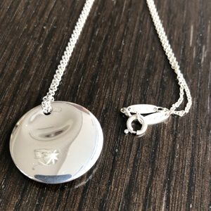 Tiffany & Co. Elsa Peretti Round Pendant in sterling silver